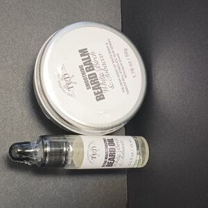 TCD Smoothing Beard Balm 1.76 OZ  / Beard Oil 0.5 OZ Set